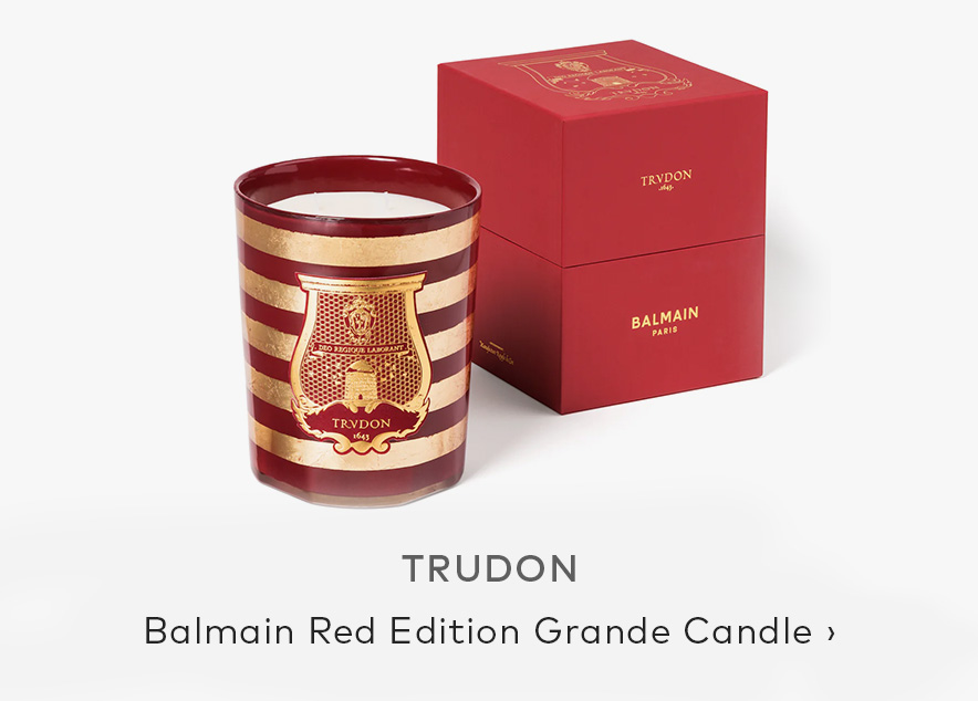 TRUDON Balmain Red Edition Grande Candle