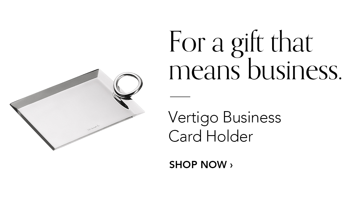 Vertigo Business Card Holder