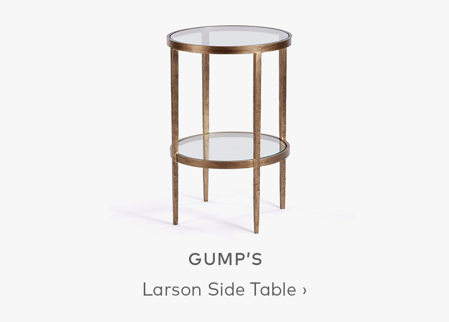 GUMP'S Larson Side Table