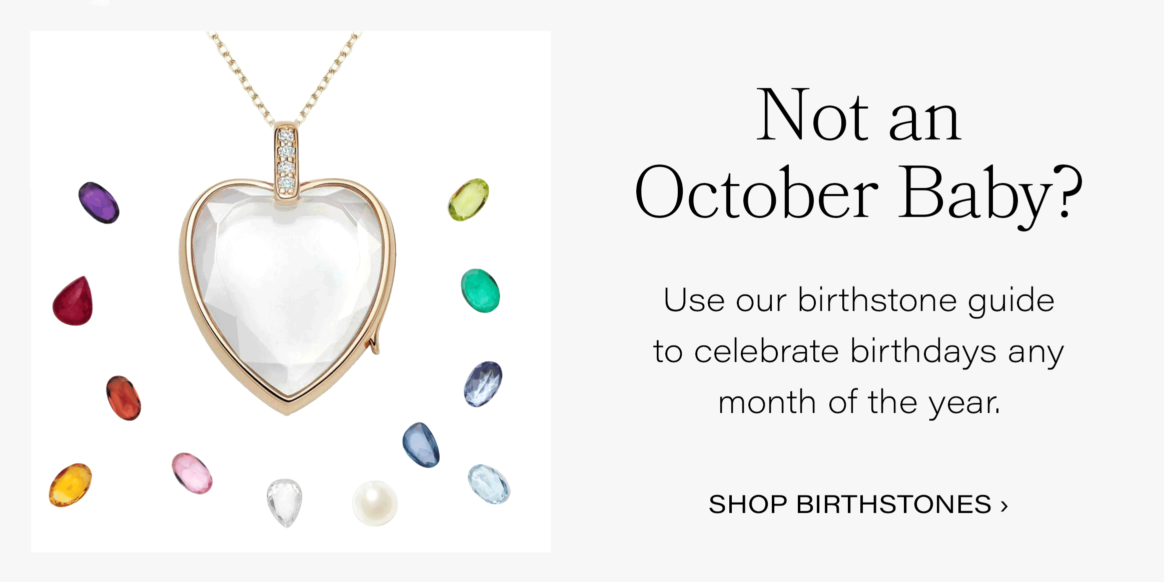 Shop Birthstones