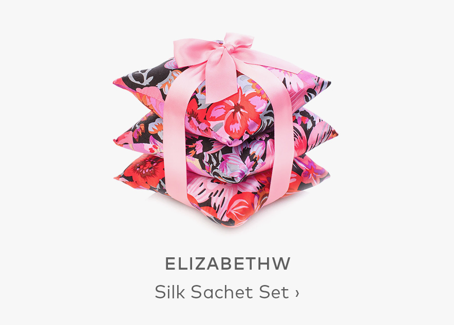 ELIZABETHW Silk Sachet Set