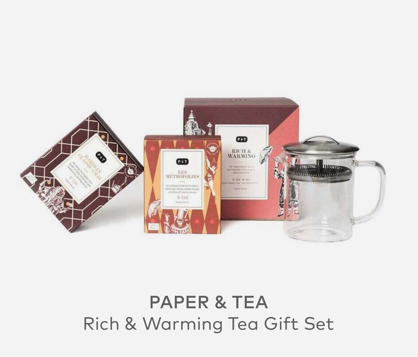 PAPER & TEA Rich & Warming Tea Gift Set