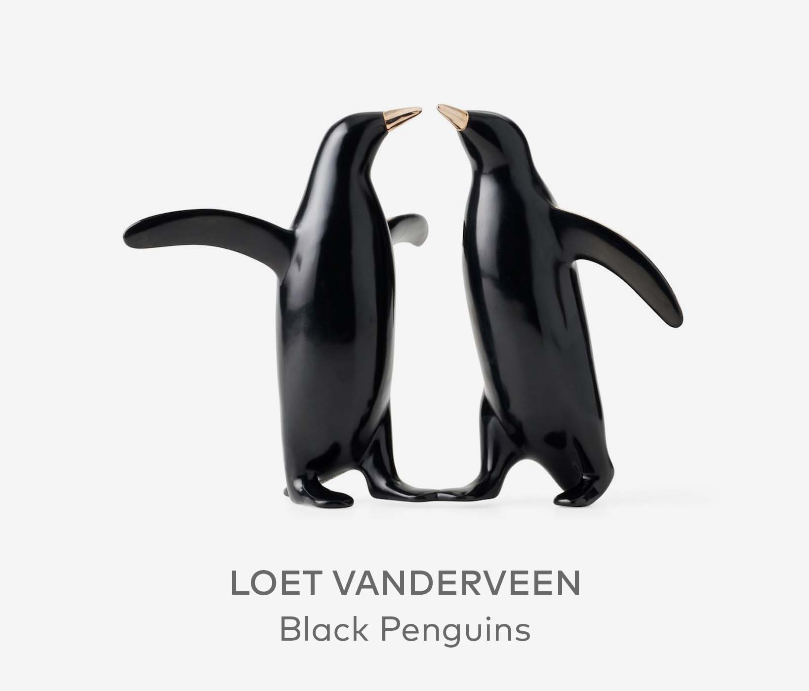 Black Penguins, Set of 2