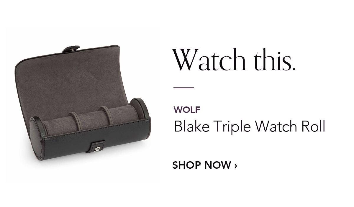 Gorgeous Blake Triple Watch Roll