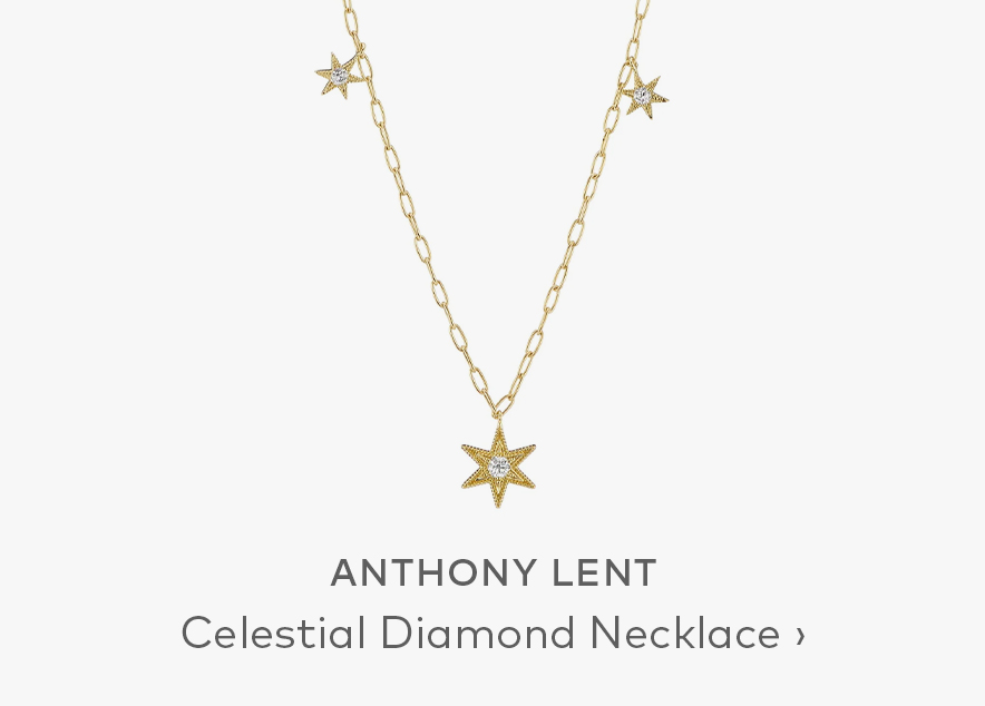 ANTHONY LENT Celestial Diamond Necklace