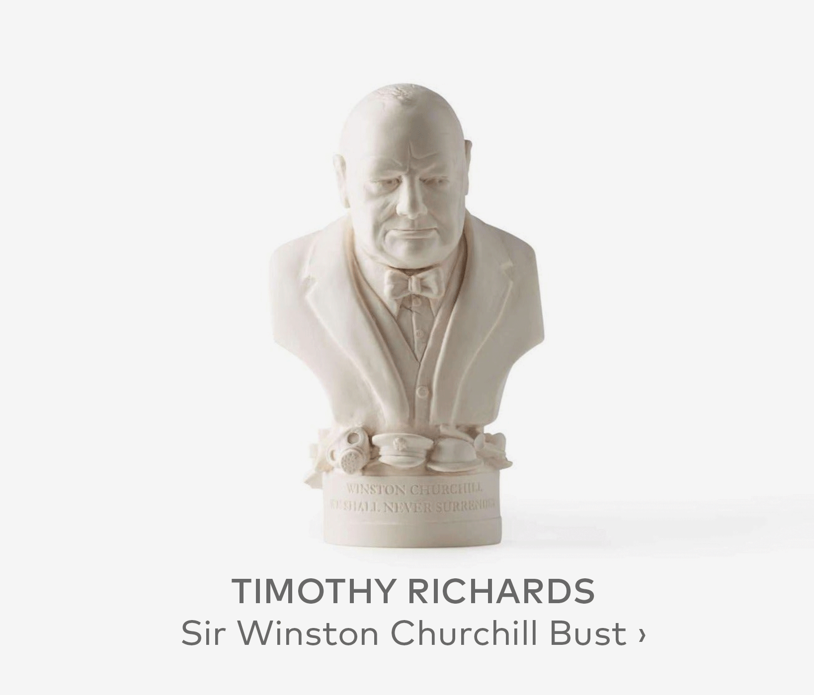 TIMOTHY RICHARDS Sir Winston Churchill Bust