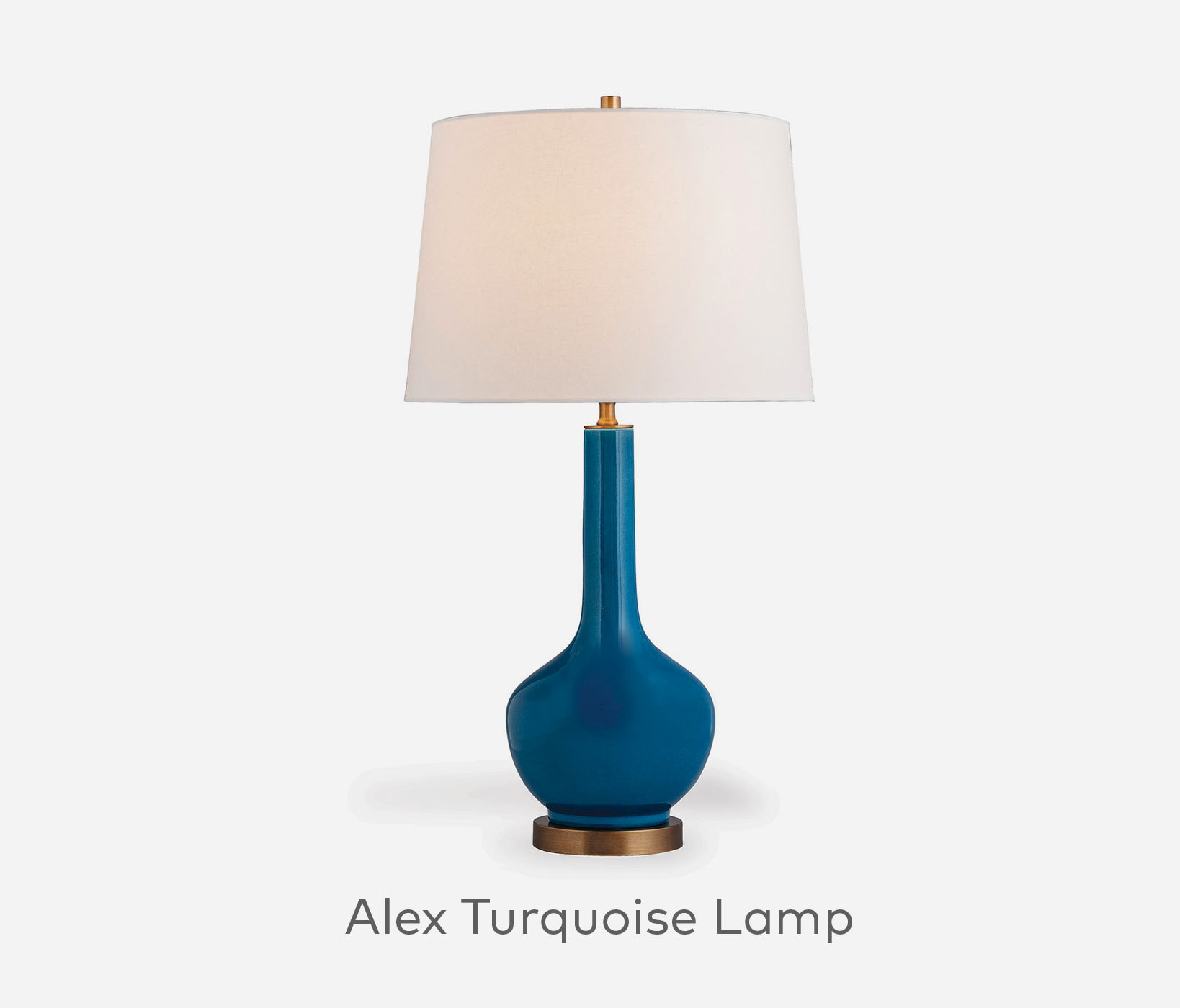 Alex Turquoise Lamp