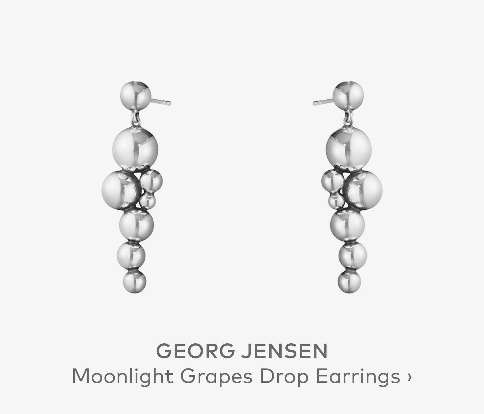 GEORG JENSEN Moonlight Grapes Drop Earrings