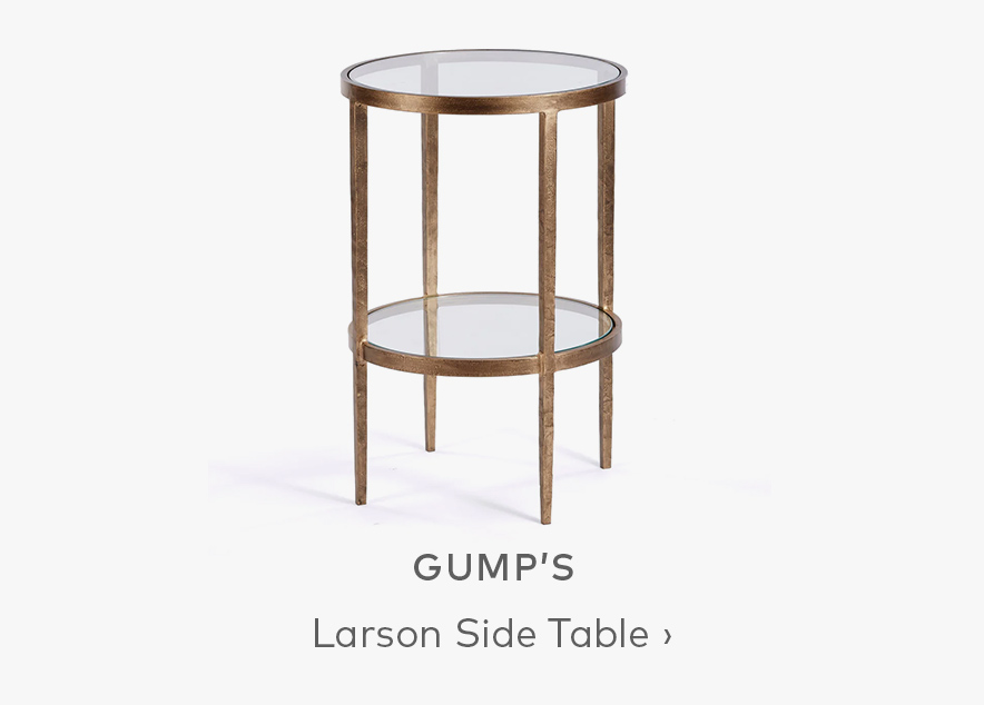 GUMP'S Larson Side Table