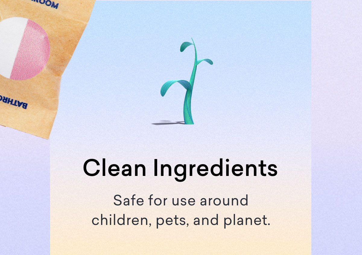 Clean ingredients