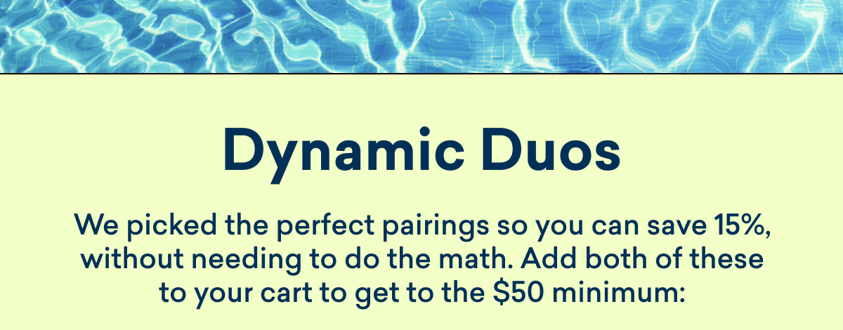 Dynamic Duos