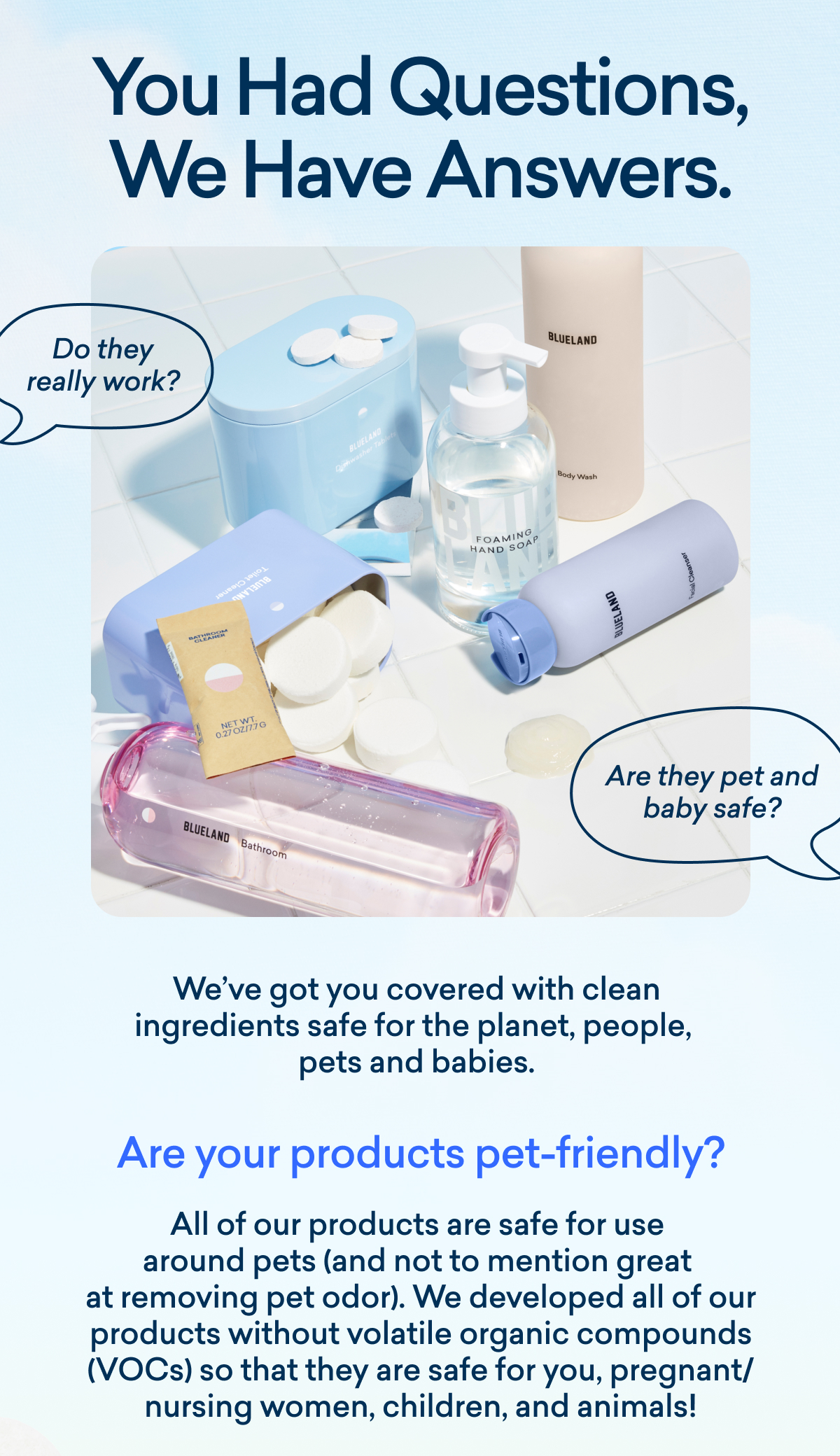 Q+A with Blueland Blueland