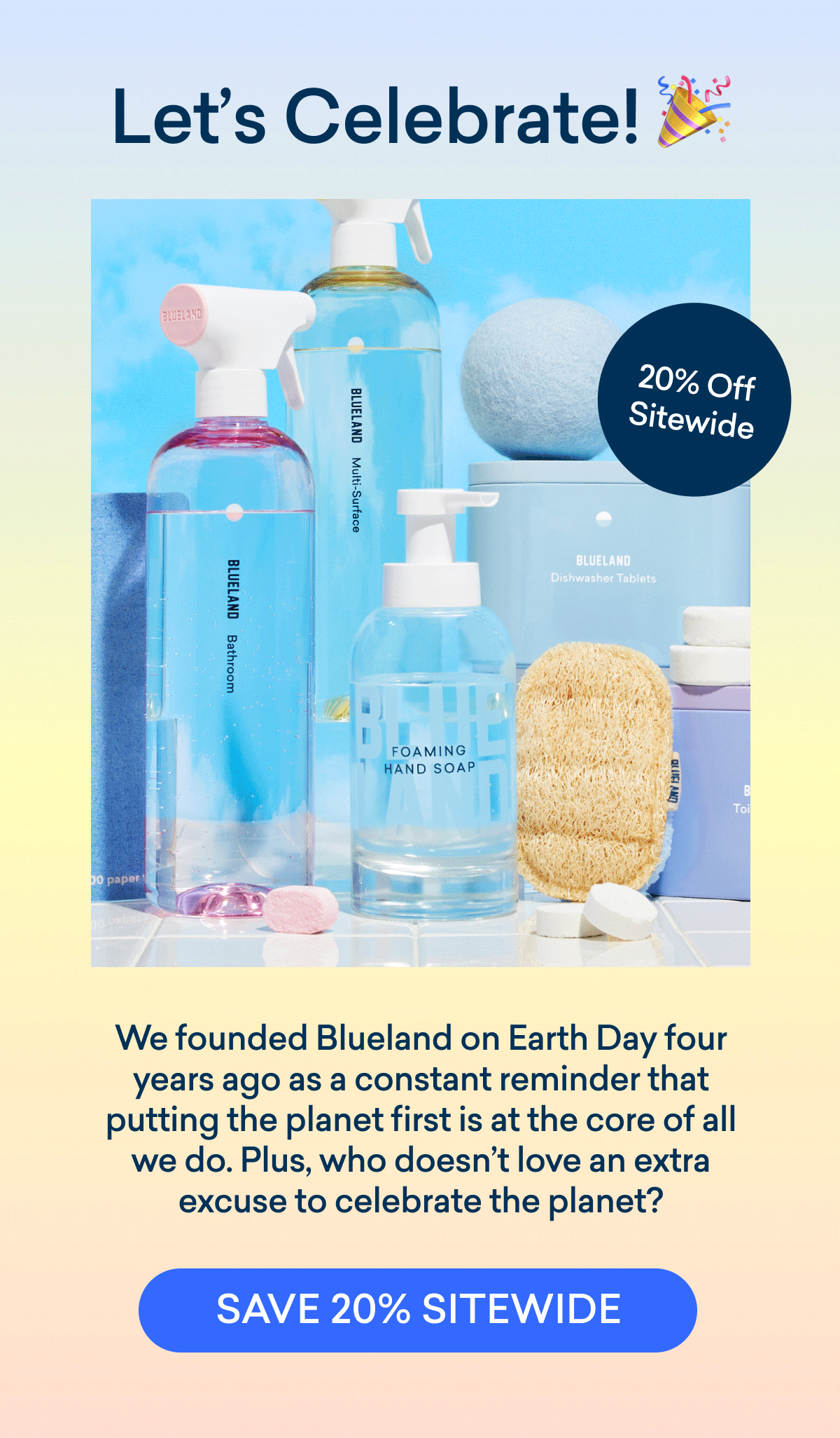 Happy Earth Day! 🌎 Blueland