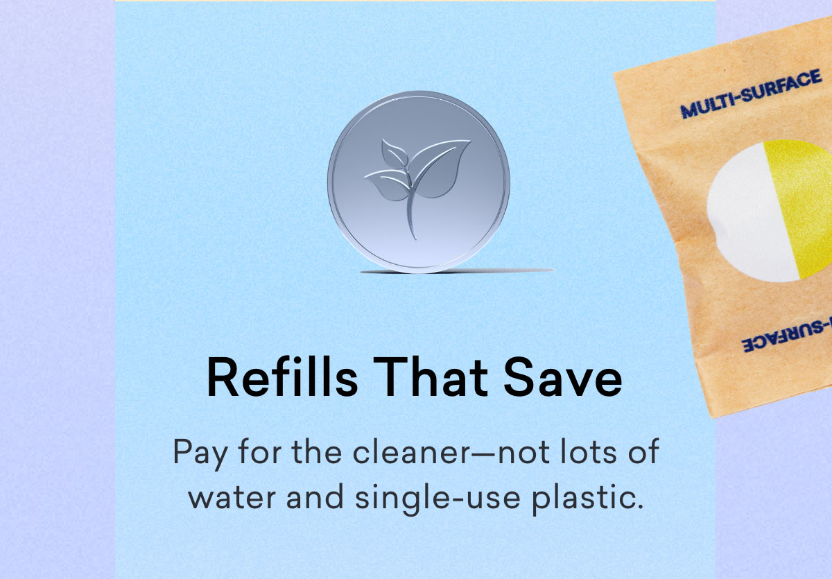 Refills that Save