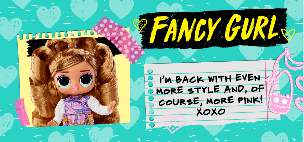 Fancy Gurl: I'm back with even more style and, of course, more pink! XOXO
