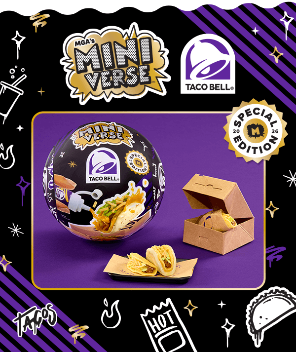 MINIVERSE X TACO BELL SPECIAL EDITION