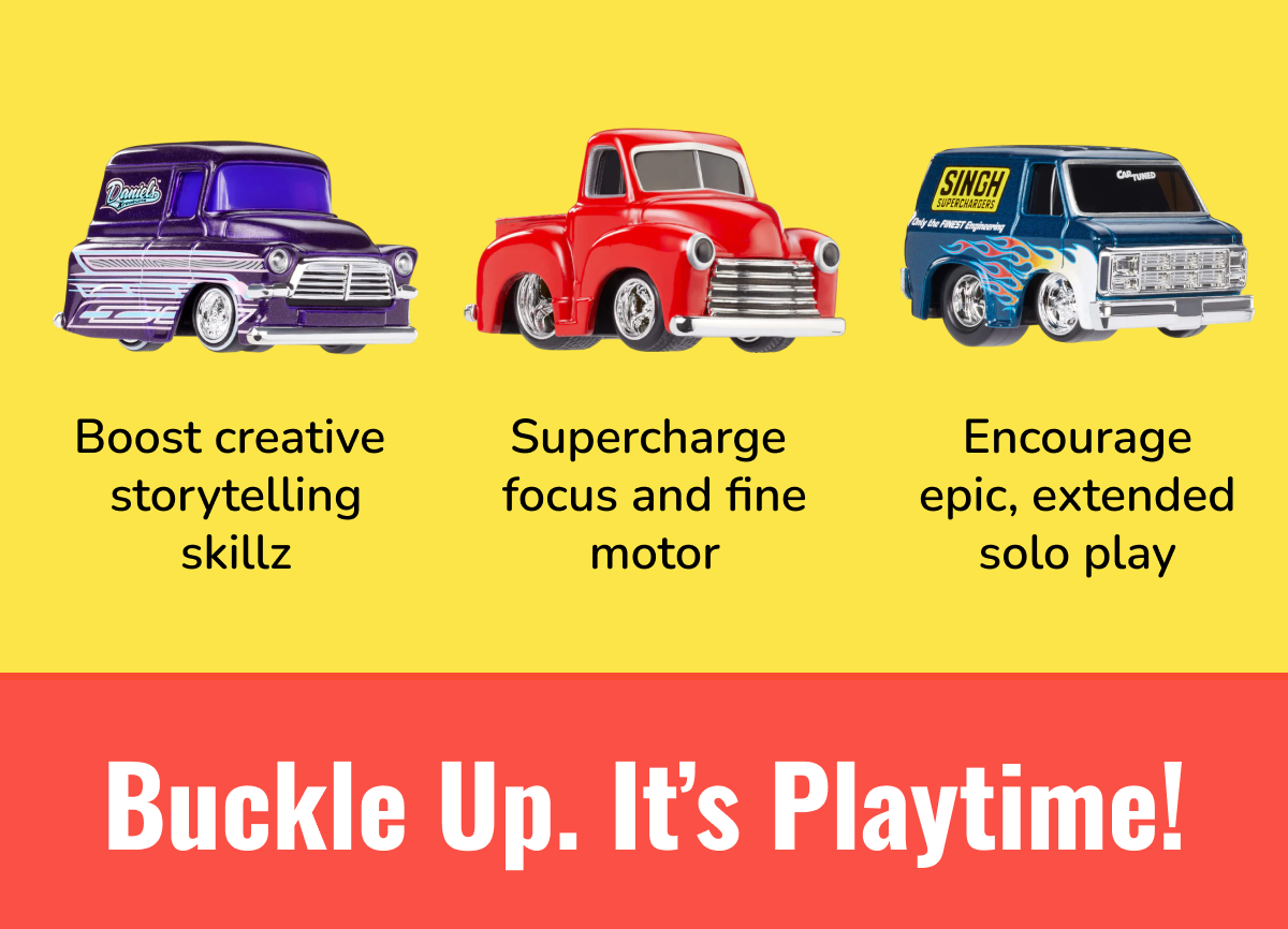buckle up, it's playtime!