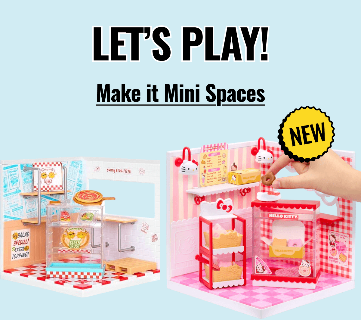 LET'S PLAY! | Make it Mini Spaces | NEW