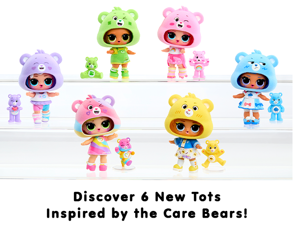 Discover 6 New Tots Inspired by the Care Bears!