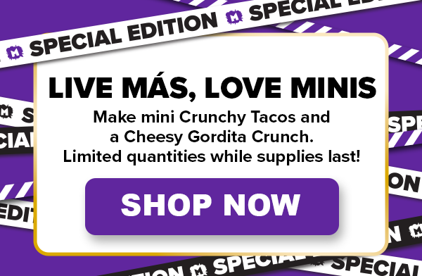 Live Mas, Love Minis! Available Now!