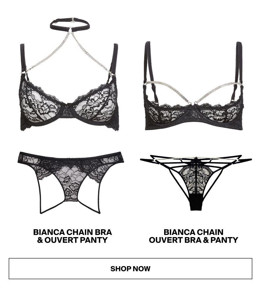 Bianca Lace Ouvert Sets