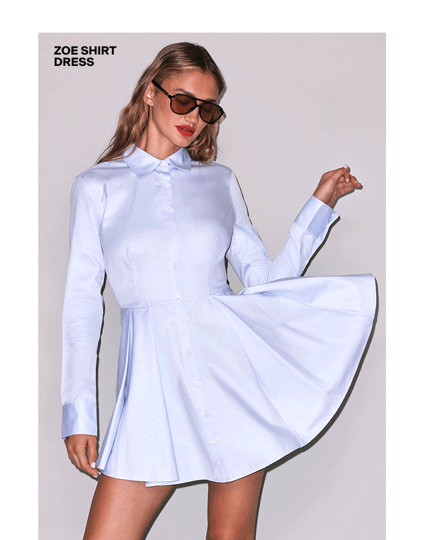 Zoe Shirt Dress
