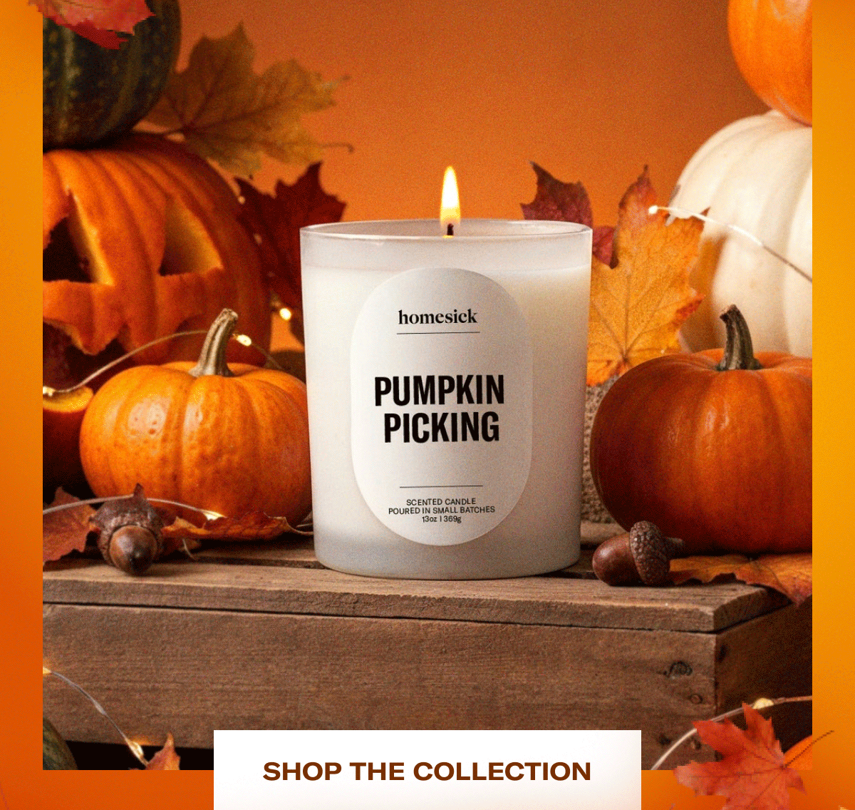 Cozy up with a Candle | Enjoy the crisp scents of fall | Shop the collection