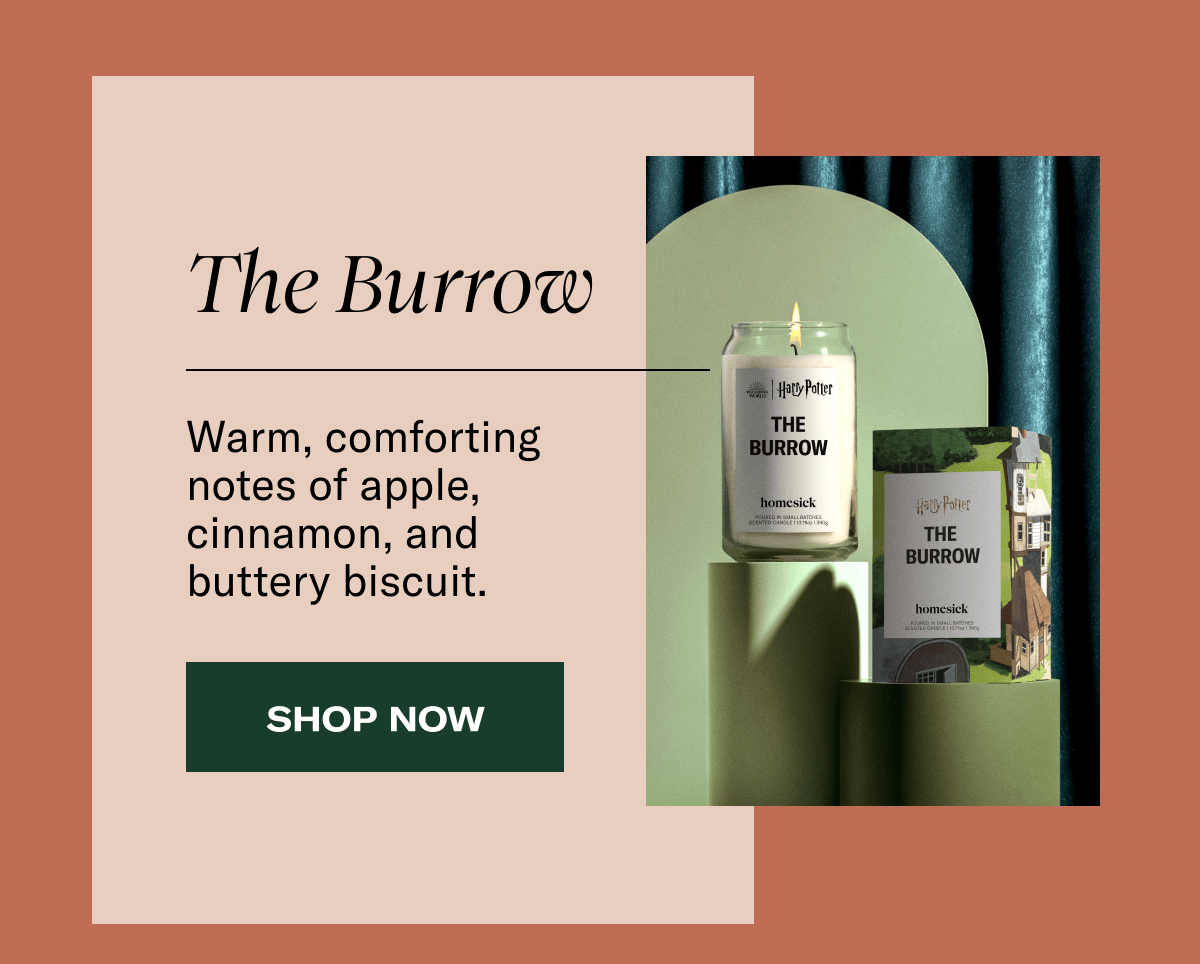 The Burrow | Warm, comforting notes of apple, cinnamon, and buttery biscuit. | Shop Now
