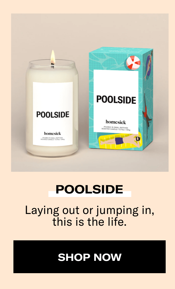 Poolside | Laying out or jumping in, this is the life. | Shop now