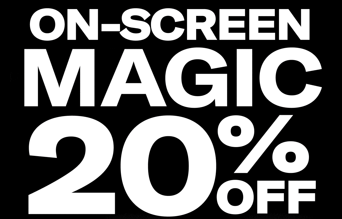 On-Screen Magic 20% Off