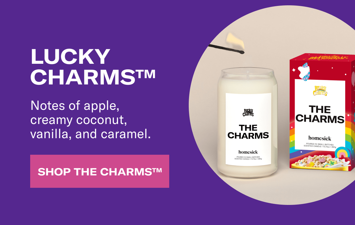 Lucky Charms™ | Notes of apple, creamy coconut, vanilla, and caramel. | Shop The Charms™