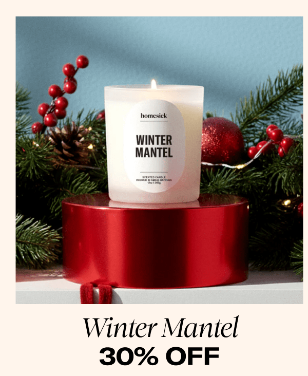 Winter Mantel | 30% Off
