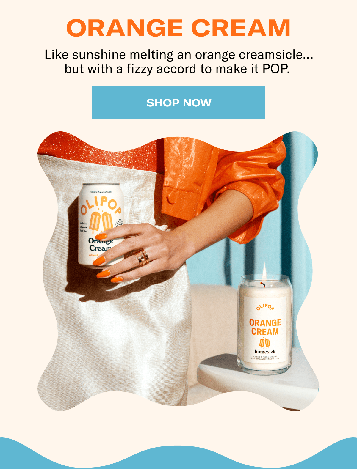 Orange Cream | Like sunshine melting an orange creamsicle... but with a fizzy accord to make it POP. | Shop Now