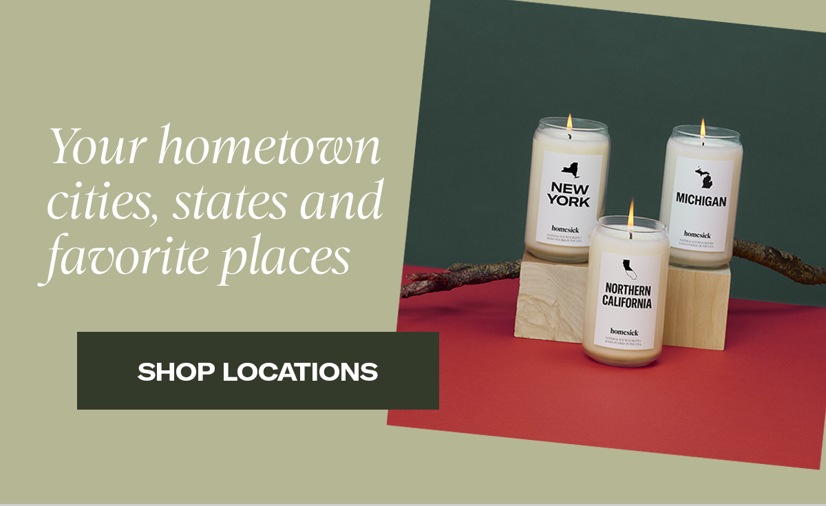 Your hometown cities, states and favorite places | Shop Locations