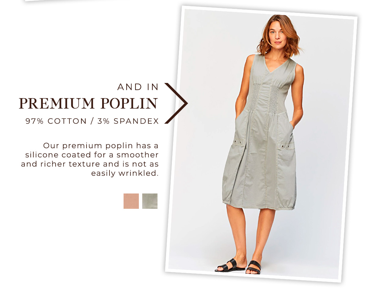 And in Premium Poplin