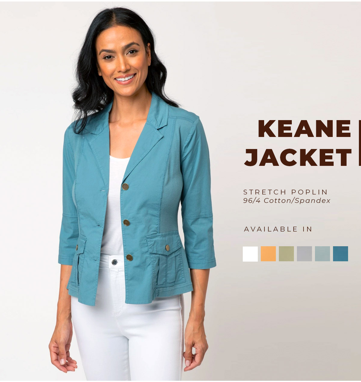 Keane Jacket in Northern sky