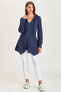 Fleece Merchantile Jacket in Navy