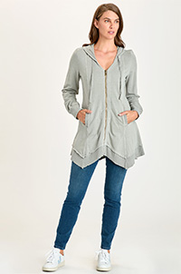 Fleece Merchantile Jacket in Deep Sage