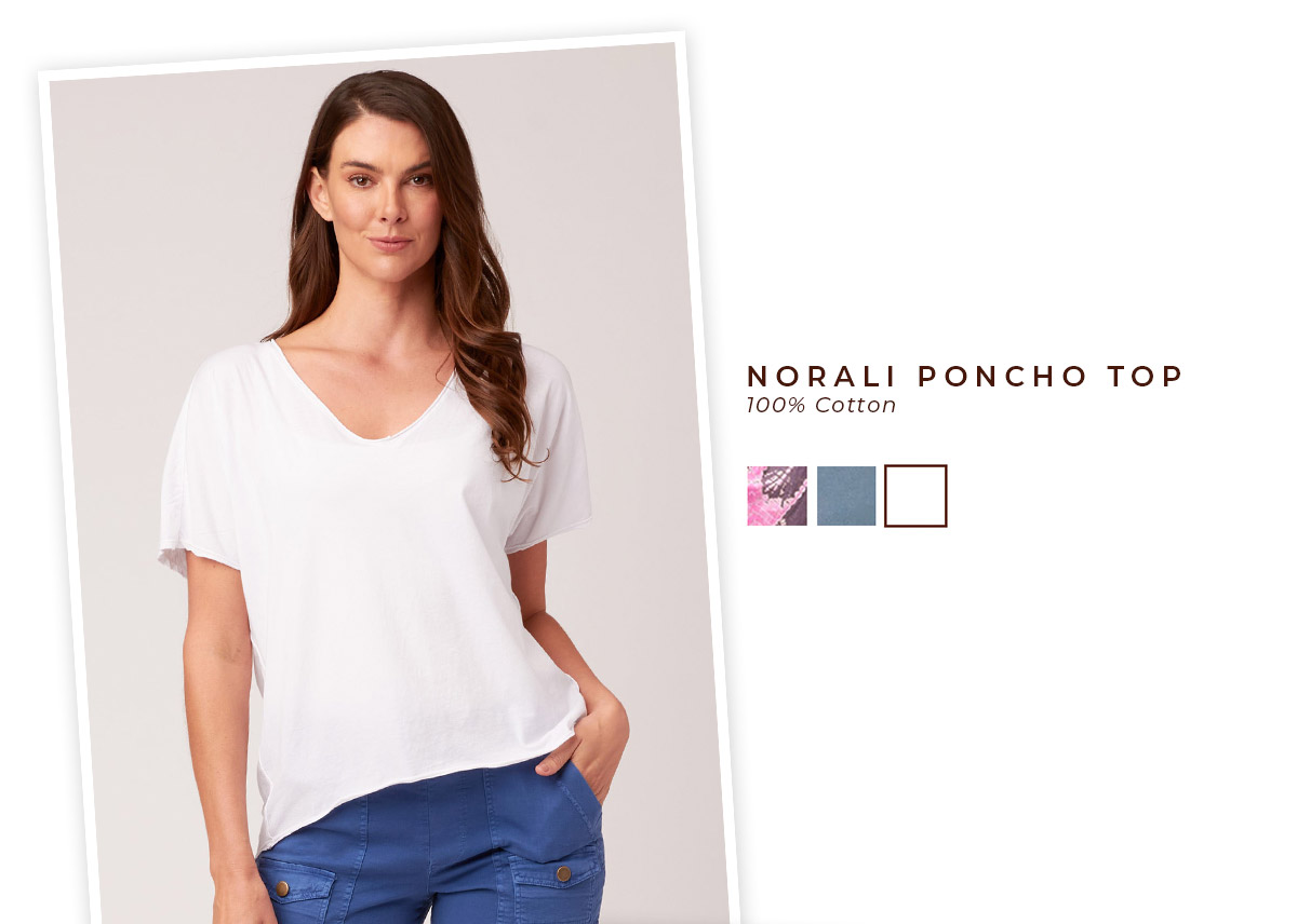 Norali Poncho Top