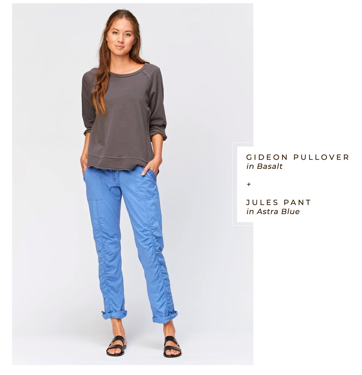Gideon Pullover + Jules Pant