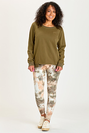 Active Legging in Grove Wash