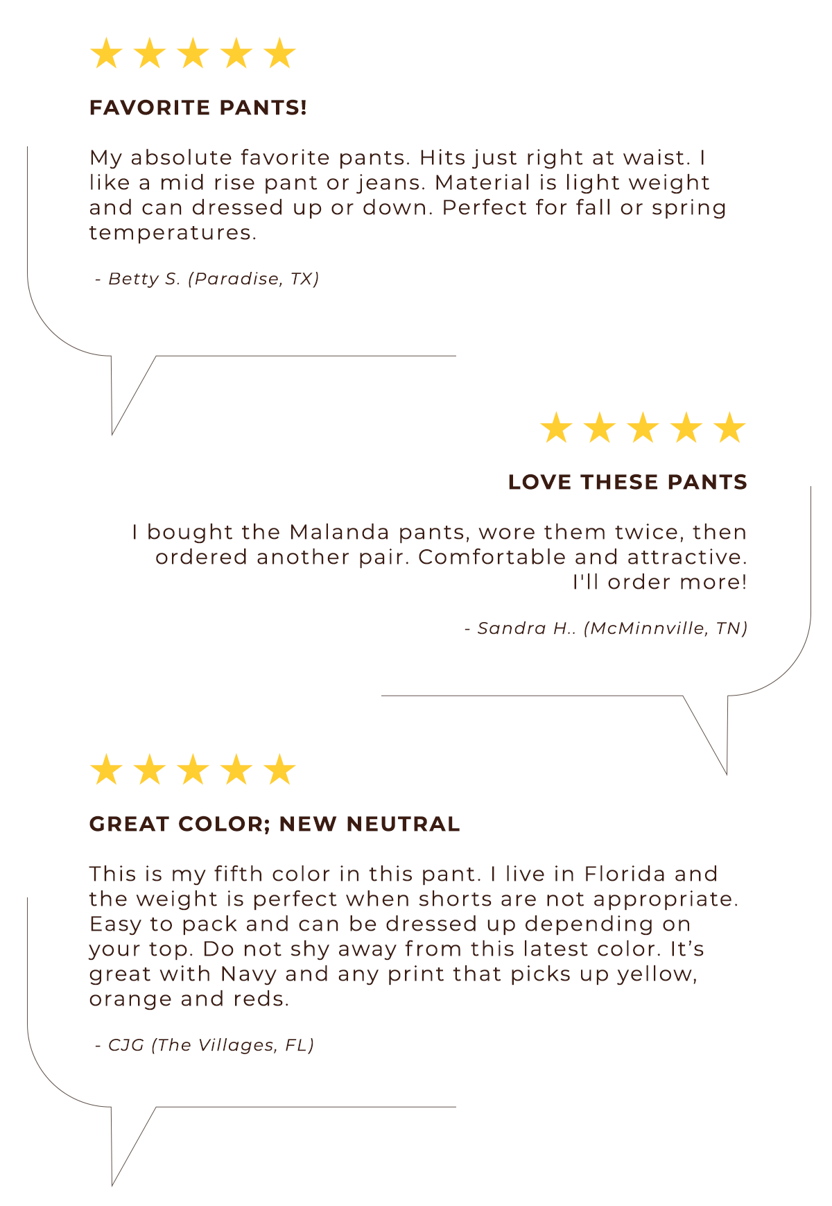 This is what our customers say about this pant