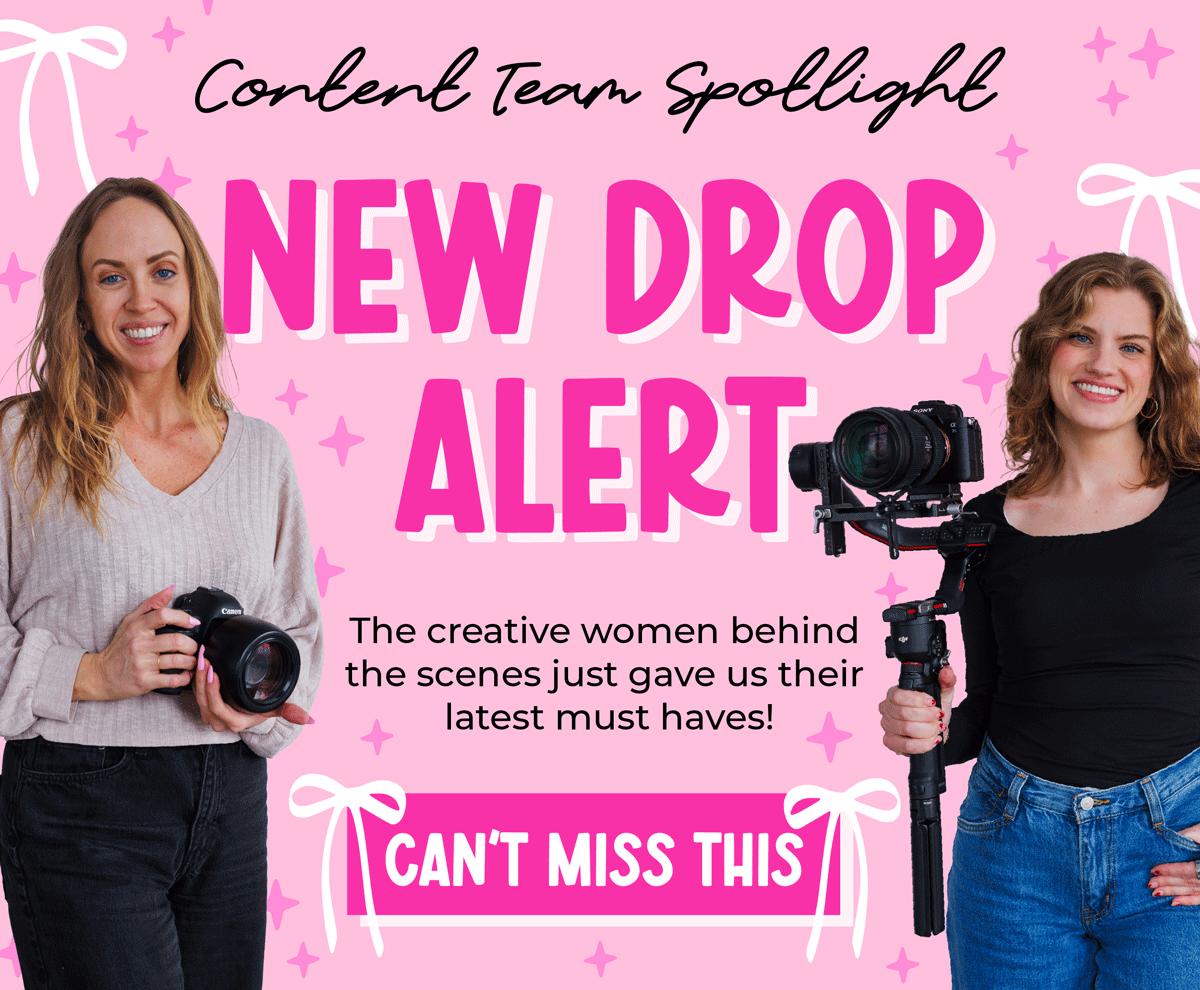 Content Team Spotlight: New Drop Alert! The creative women behind the scenes just gave us their must haves! Shop the new looks now!
