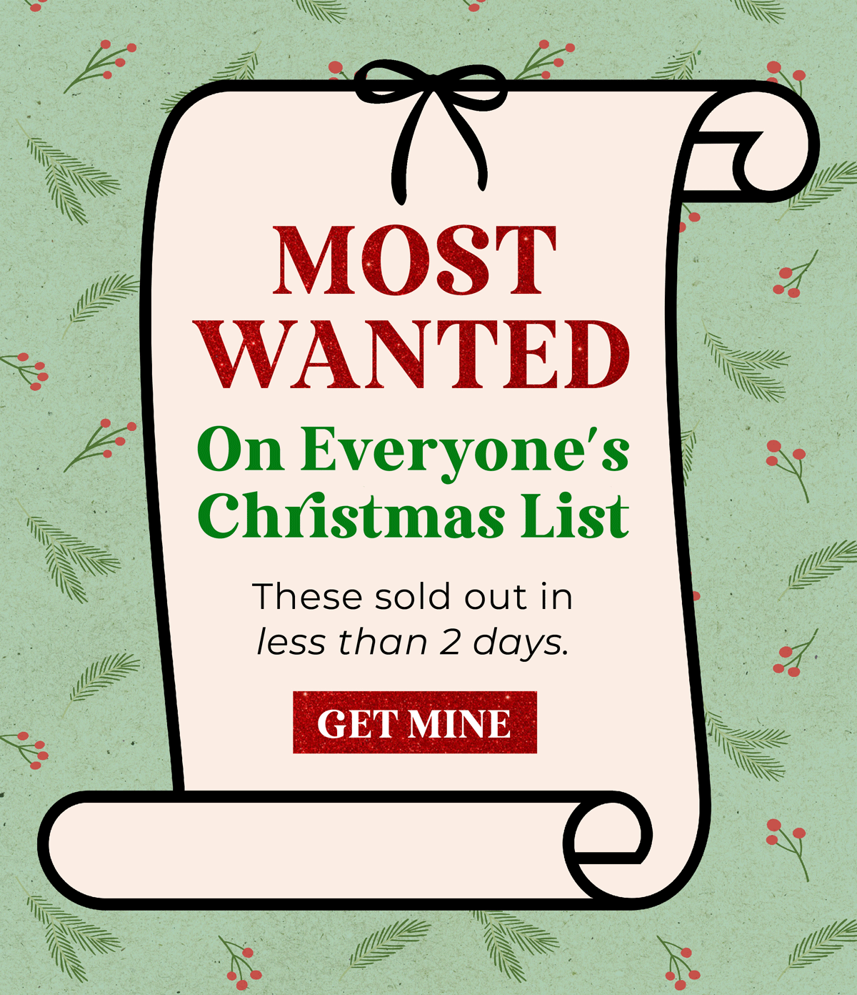 Most wanted on everyone's Christmas list! These sold out in less than 2 days last year. Get yours now!