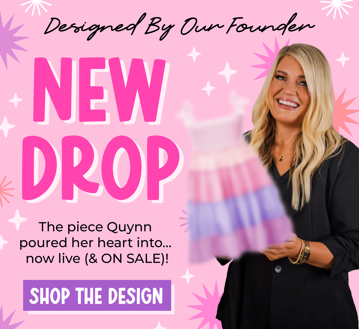 Designed by our founder: NEW DROP! The piece Quynn poured her heart into.. Now live (& ON SALE)! Shop now!