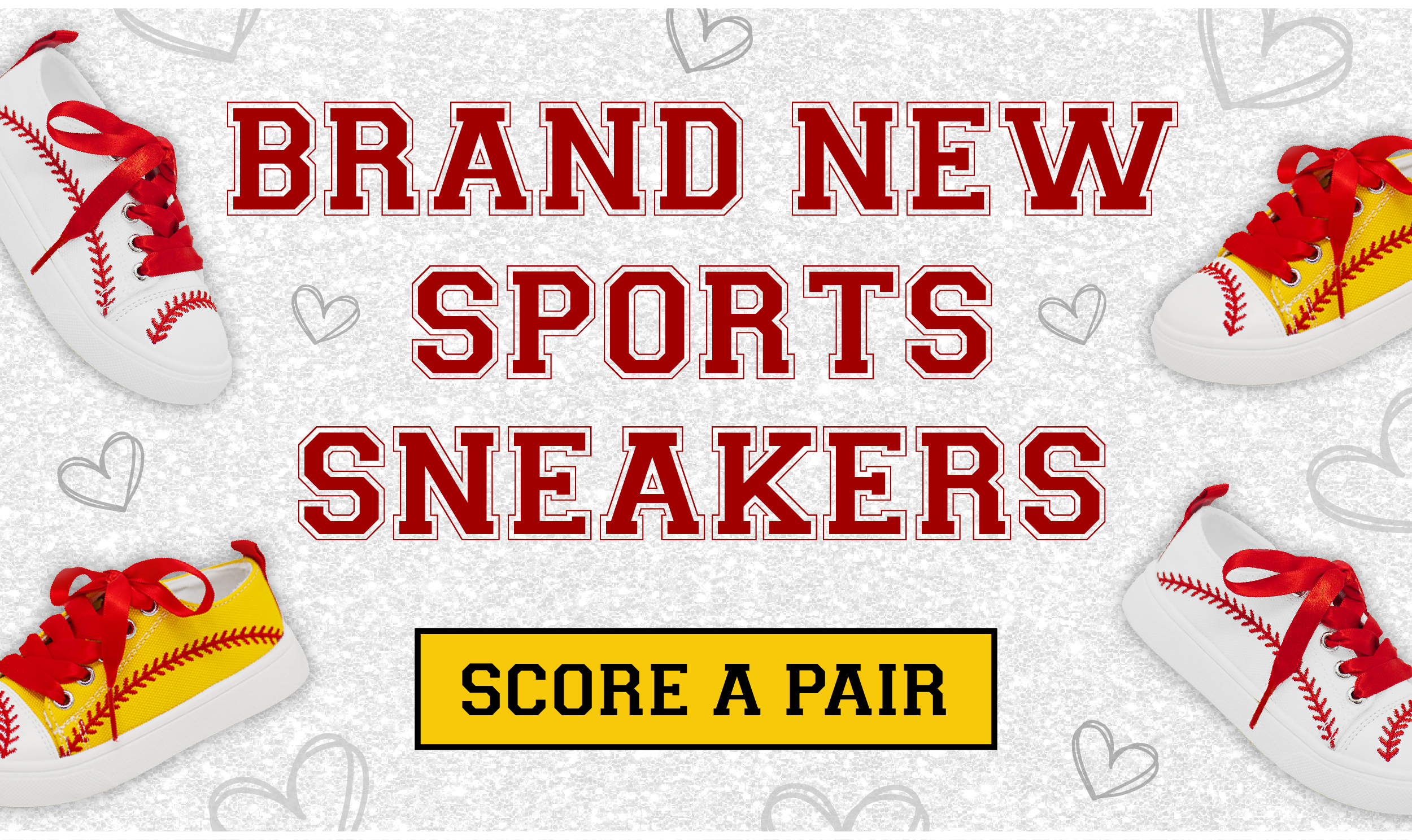 Brand new Sports Sneakers! Get yours now!