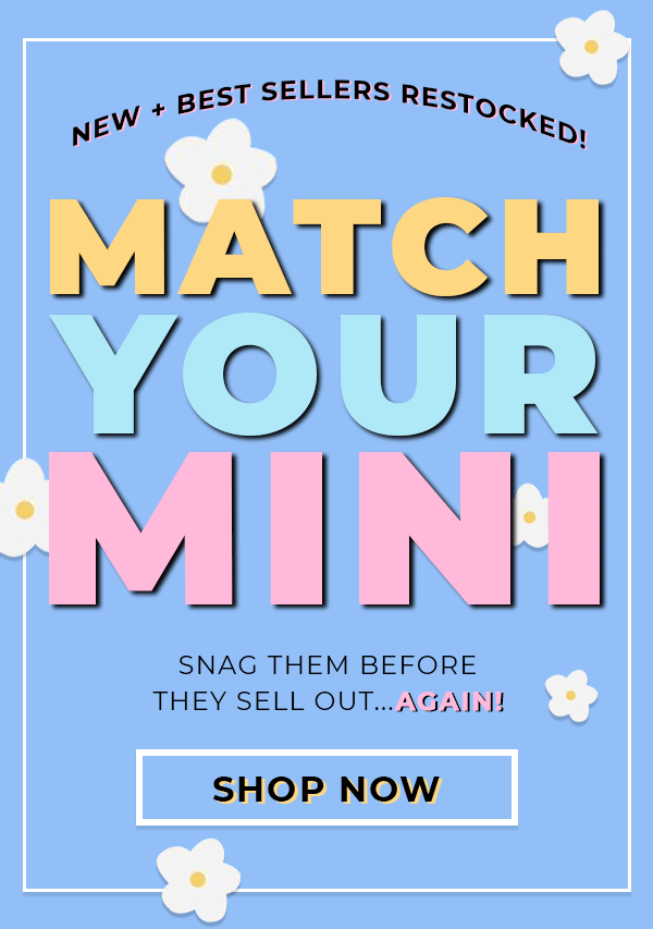 OMG These Mommy & Mini Styles 😍 Sparkle In Pink