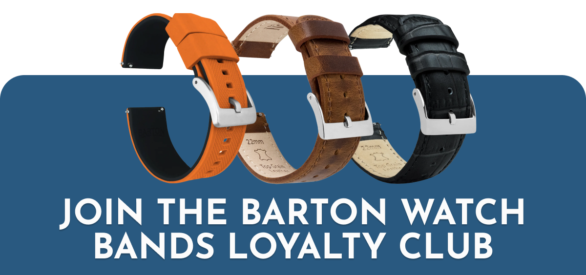 Join the barton bands watch bands loyalty club