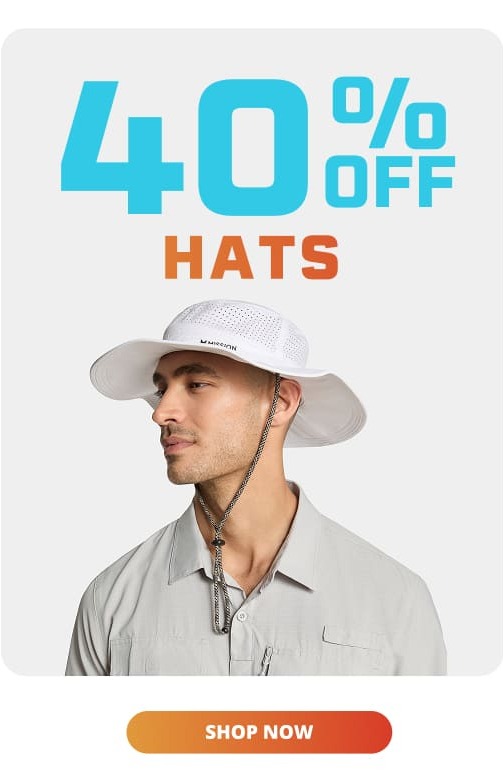 40% OFF HATS