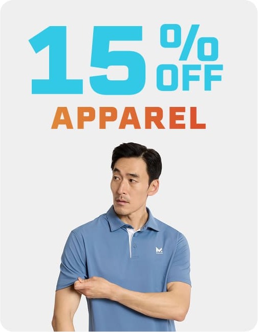 15% OFF APPAREL